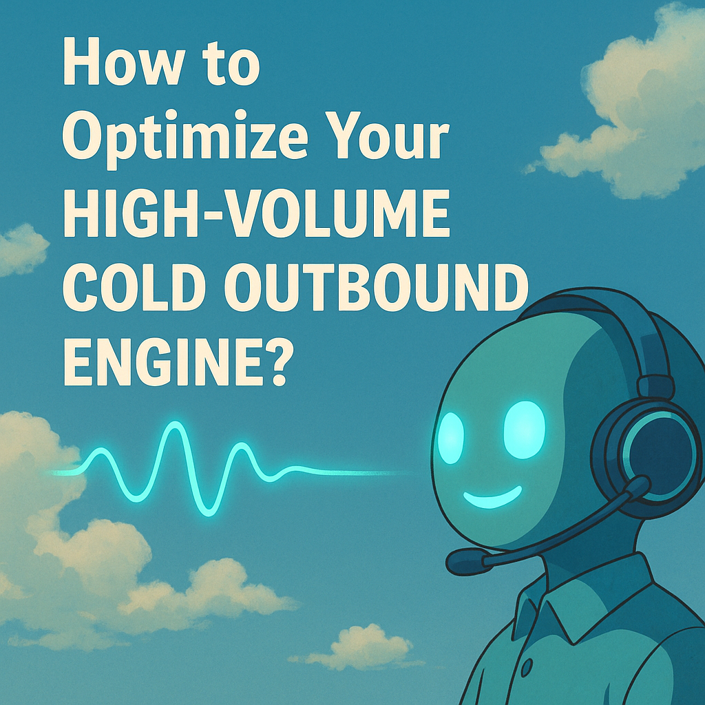 How to Optimize High-Volume Cold Outbound with AI (30-Day Experiment Results)